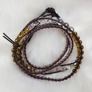 Long Autumn Color Necklace/Bracelet